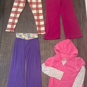 Size 5 hoodie leggings pants
